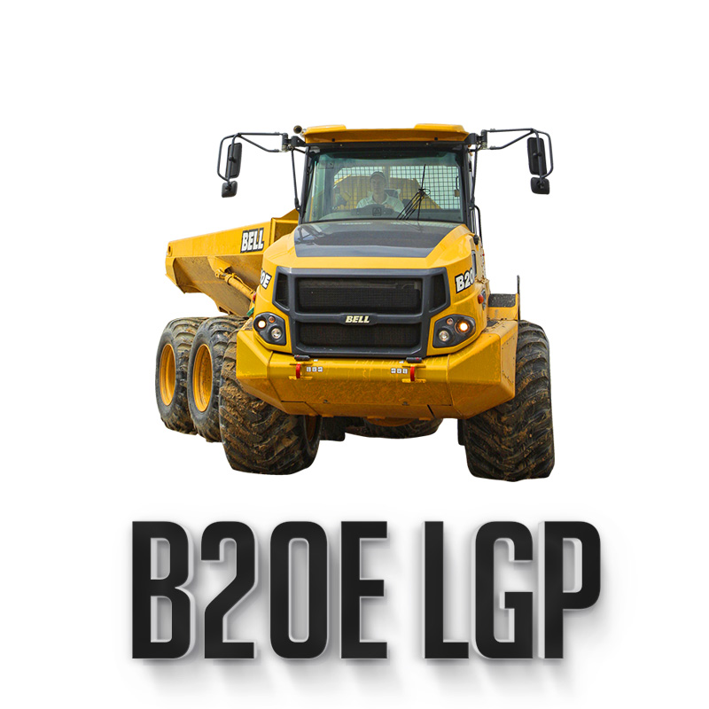 Bell B20E LGP Articulated Dump Truck