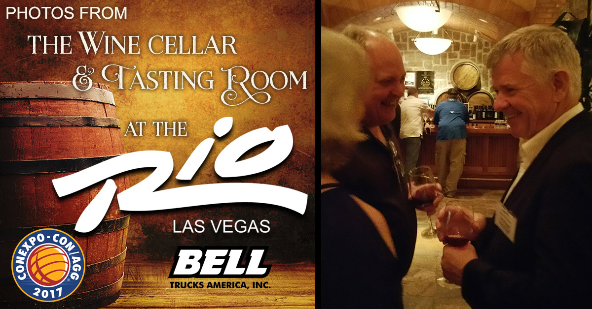 BTA's wine tasting ConExpo 2017 reception at the Rio in Vegas