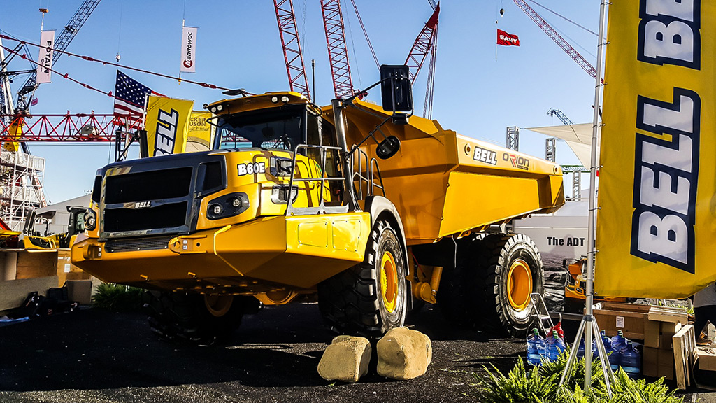 Bell B60E ADT at CONEXPO-AGG/CON 2017