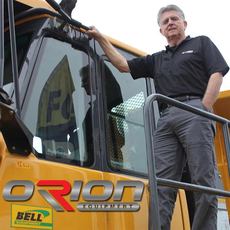 Tom Williams, Strategic Account Manager for Orion Equipment