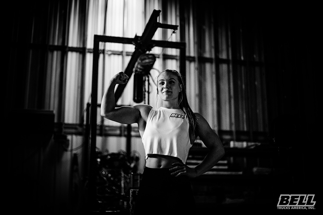 Bell Trucks America sponsors Michelle Basnett, CrossFit athlete